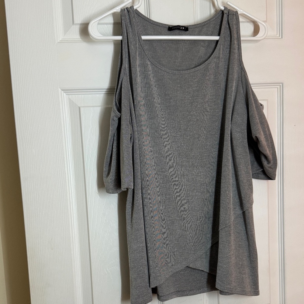 Papermoon cold shoulder top